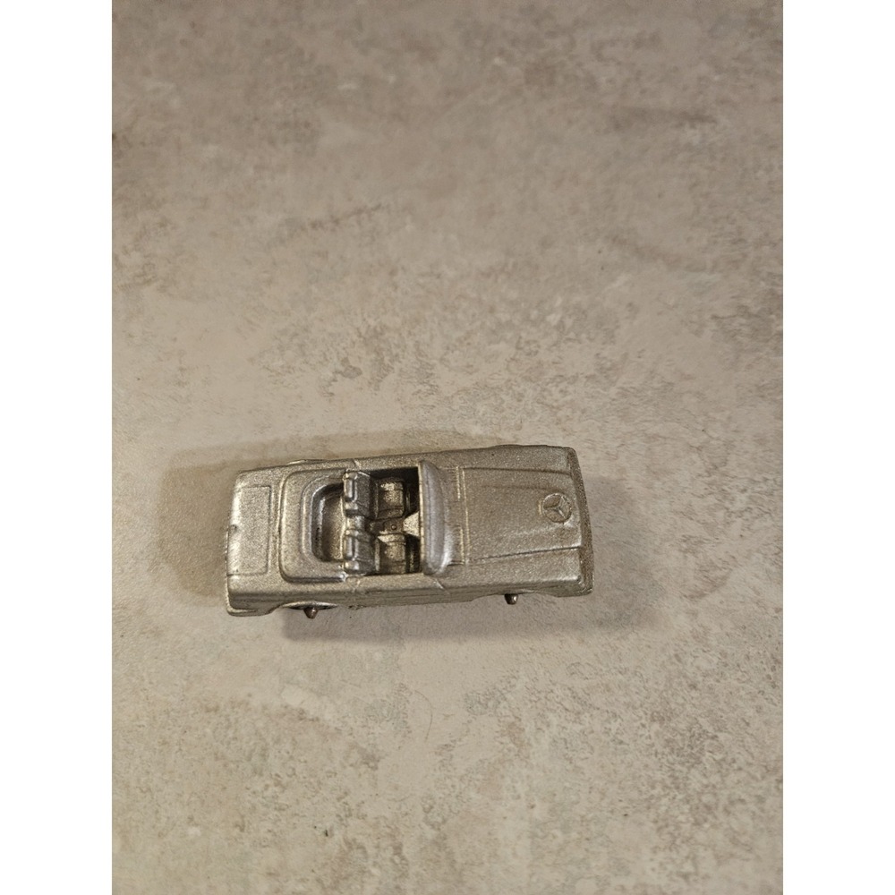 VINTAGE 1960's TOOTSIETOY MERCEDES BENZ 450 SL, DIE CAST CAR SILVER
